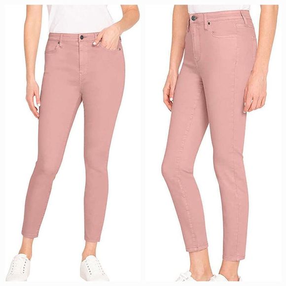 Buffalo David Bitton Denim - Buffalo David Bitton Women's High Rise Soft Stretch Ankle Skinny Jeans, Havana s